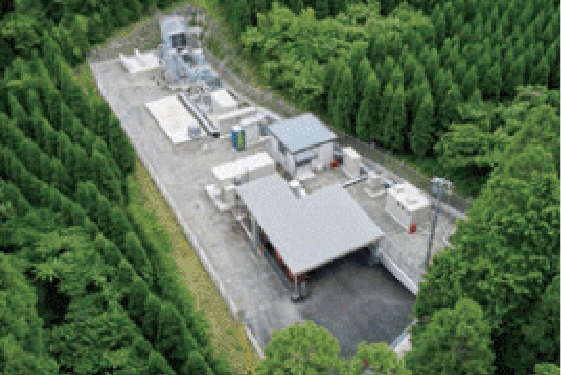写真:(株)大林組 グリーン水素製造実証プラント