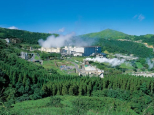 写真:九州電力(株)八丁原発電所